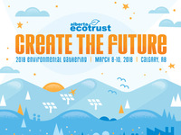 Alberta EcoTrust: Create the Future by Cam Hoff on Dribbble