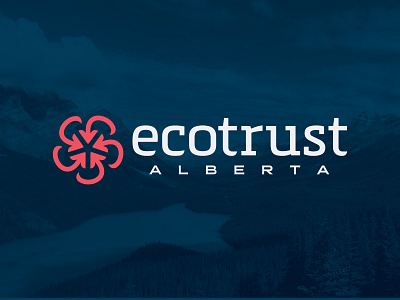 EcoTrust Logo alberta enviroment environmental logo wild rose