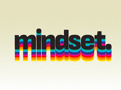 It's the mindset. app branding design graphic design illustration logo typography ui ux vector