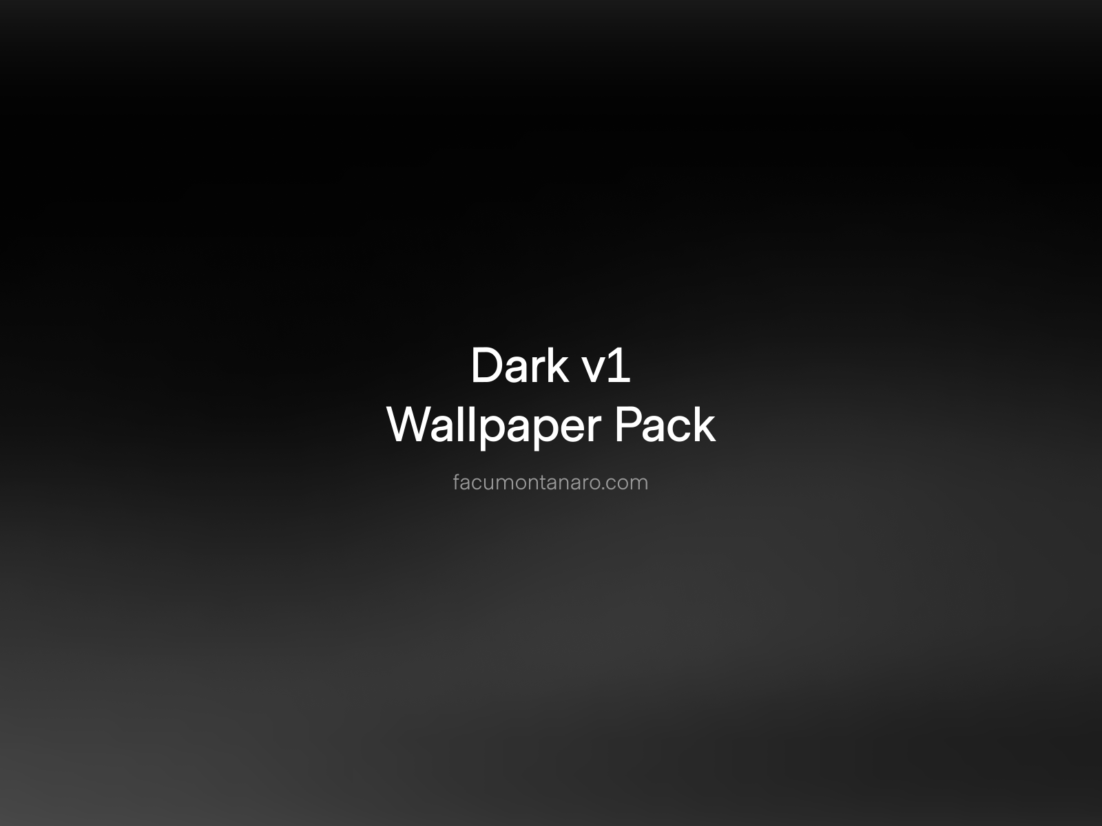 Dark v1 - Wallpapers Pack by Facu Montanaro on Dribbble