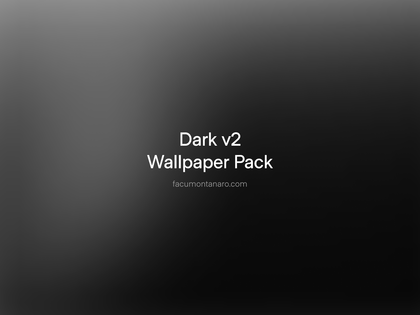 Dark v2 - Wallpapers Pack by Facu Montanaro on Dribbble