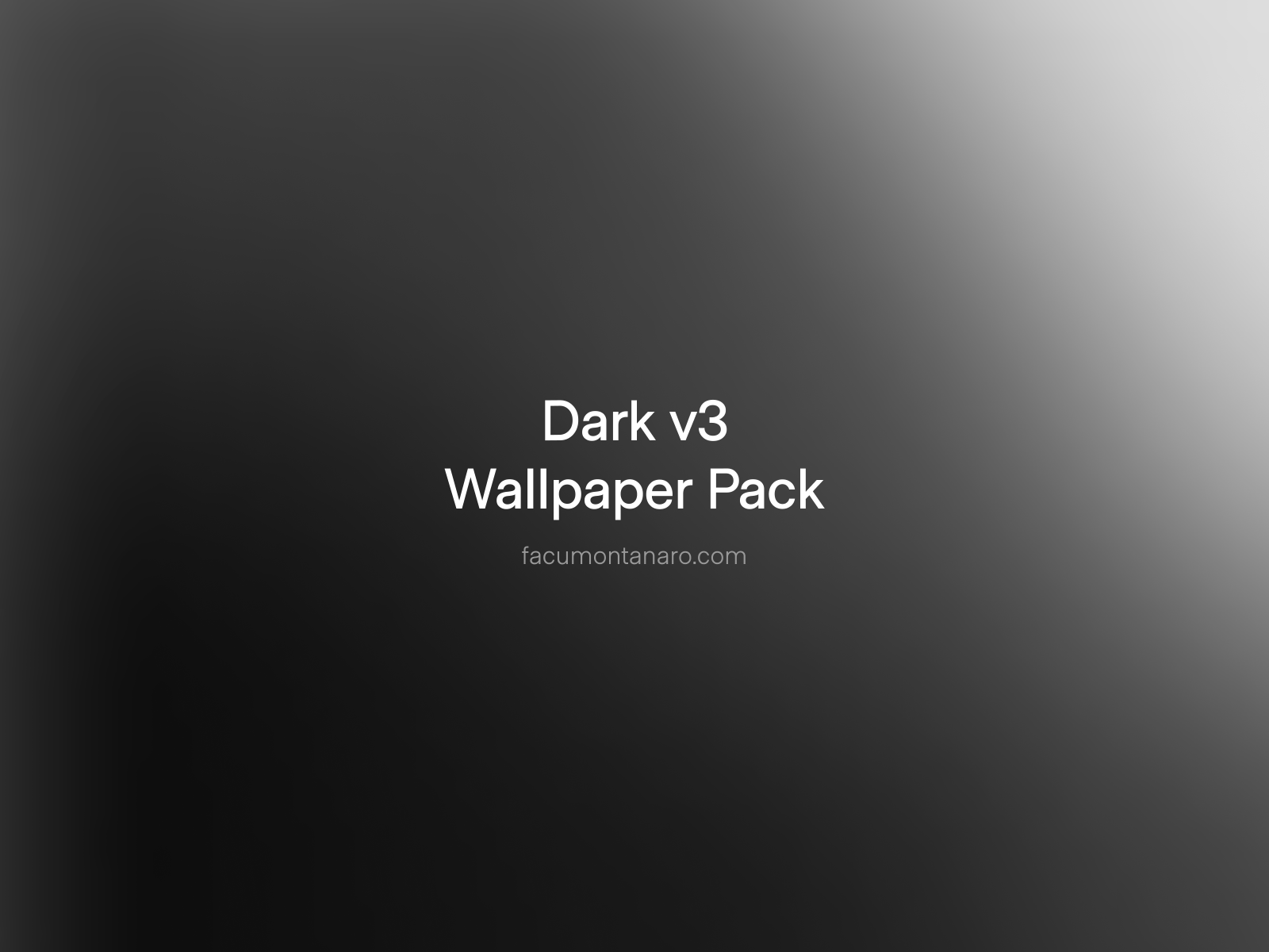 Dark v3 - Wallpapers Pack by Facu Montanaro on Dribbble