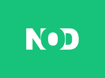 NOD brand branding design graphic design identity logo portfolio visual