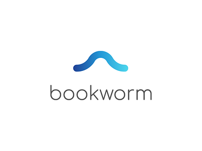 No.14 - Bookworm brand branding design graphic design identity logo portfolio thirtylogos visual