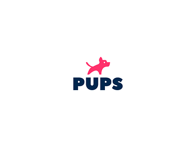 No.15 - Pups brand branding design graphic design identity logo portfolio thirtylogos visual