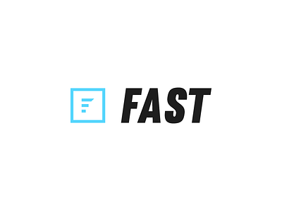 No.17 - Fast brand branding design graphic design identity logo portfolio thirtylogos visual