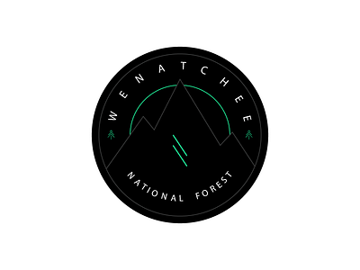 No.25 - Wenatchee brand branding design graphic design identity logo portfolio thirtylogos visual