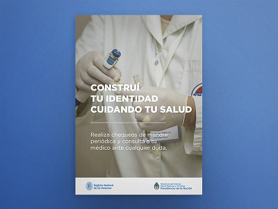 Cuidados médicos. brochure design graphic design poster