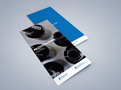 Alcoholismo. brochure design graphic design poster trifold