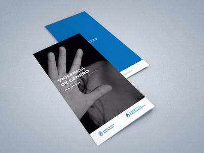 Violencia de género. brochure design graphic design poster trifold