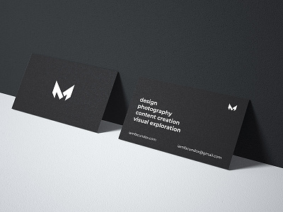 Personal buisiness card. business card design graphic design logo minimal personal
