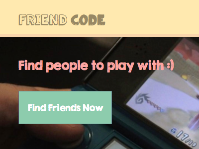 Top Logo and Billboard for friendcode.me