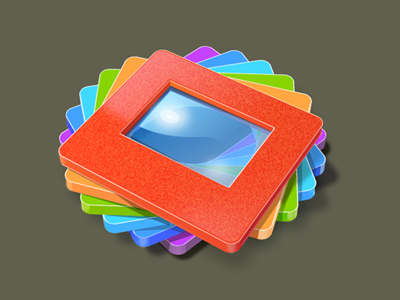 Slide Viewer icoeye icon image logo slides