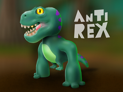 AnTi Rex game game design gameart icoeye illustration