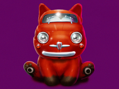 Cat 500 cat character design cute cute art design digital art fiat game art icoeye illustration