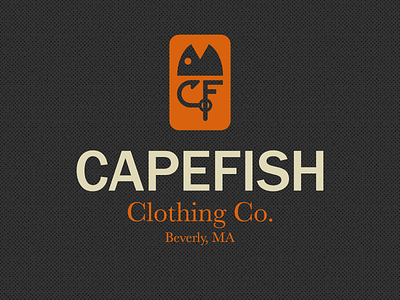 Capefish Branding brand and identity branding clothing brand design fishing graphic design icons labels logo logo design marketing typography