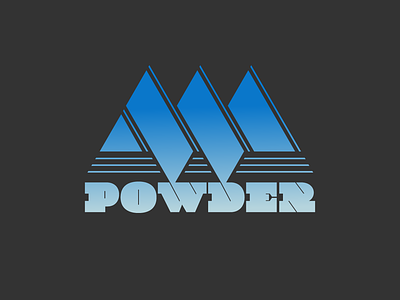 Powder Day branding design graphic design icon labels logo logo design marketing powder snow snowday stickers typography vector vectorart vermont