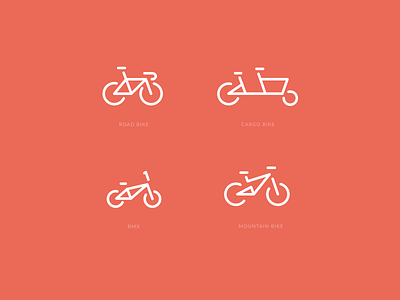 Bicons bike bike icons bikes cycling design figma icon icon design icons icons design icons set iconset illustration mobile red ui web