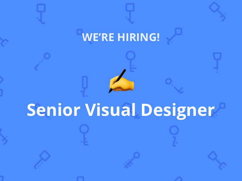 Senior Visual Designer By Keybase On Dribbble