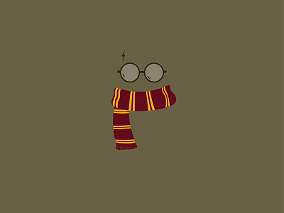 Harry Potter adobe illustrator harrypotter illustraor simple vector