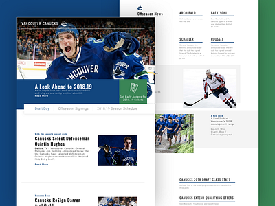 Abbotsford Canucks Primary Logo Concept by Brad McLeod on Dribbble