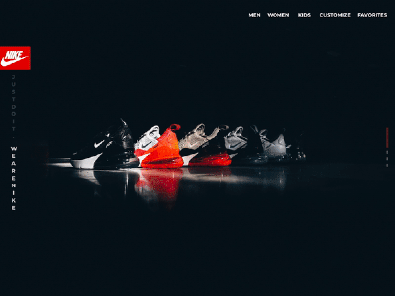 Nike web interaction interact nike web design web interaction