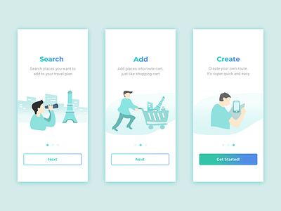 Onboarding Illustration add create onboarding onboarding screen onboarding screens onboarding ui search travel app uidesign