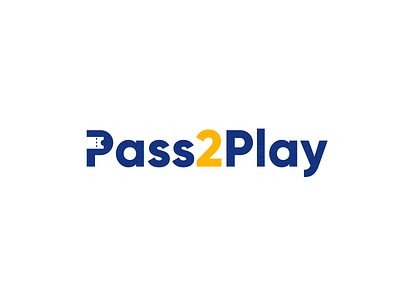 Pass2Play logo design branding illustration logo logodesign logodesigns logos sketch typography ui