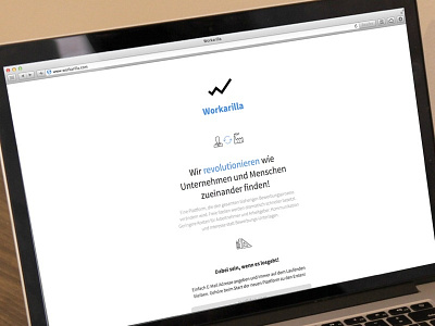 Workarilla landing page