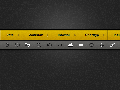 Dribbble 50 chartingicons
