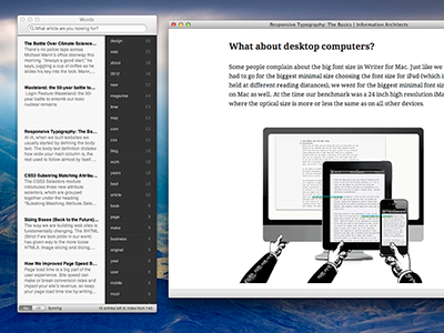 Submitted app article buttons dark desktop icons interface light mac osx ui