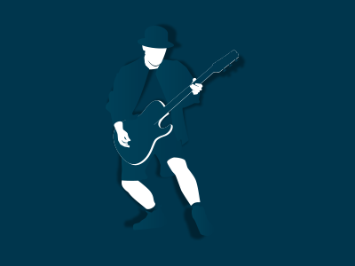 Bassman bass design illustration music music art music artwork vector