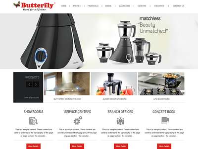 Butterfly Website