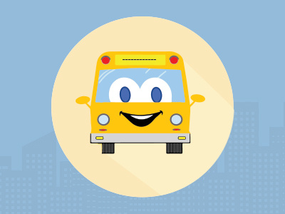 Happy Bus busflaticon busicon happybusicon