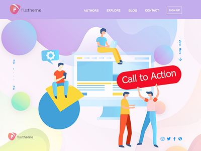 WordPress Landing page