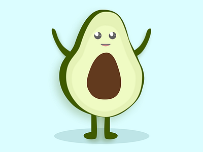 Some happy avocado!