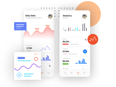 Mobile App Dashboard android graphs android ui animation app app dashboard concept flat ios ios dashboar ios graph minimal mobile app mobile app development mobile dashboard mobile ui statistics ux web