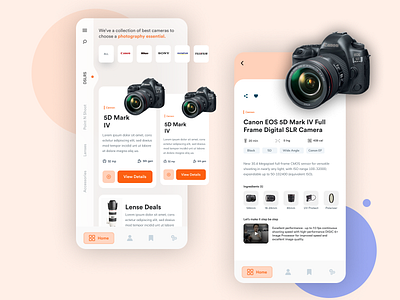 Camera Shop App