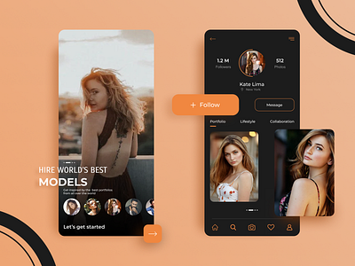 Model's Portfolio App