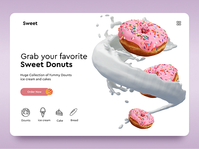 Donuts Landing Page