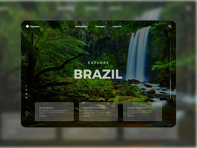 Travel Website - Free UI Resources