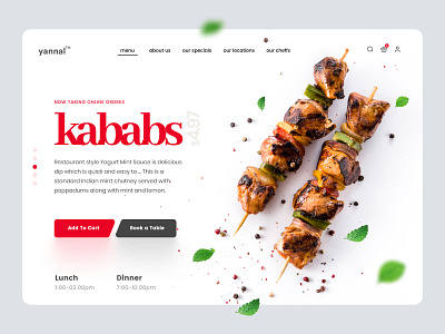 Restaurant Landing Page