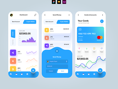 Finance App - Mobile UI