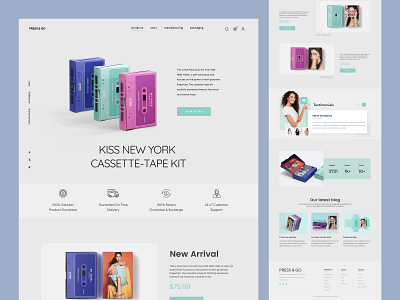 Shopify website design