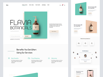 Shopify website design design design system information interface organic store product design research shopify store web web design woocommerce