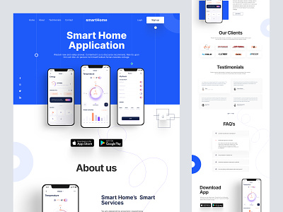mobile app landing page home page homepage landing landing page landingpage web web design webdesign website