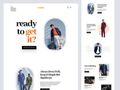 Shopify landing page design concept by AR Shakir for Shopified on Dribbble