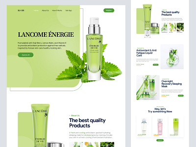 Landing Page Design ecommerce shopify shopify store store ui woocommerce
