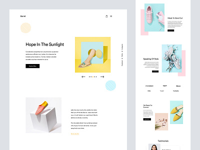 Landing Page Design ecommerce elementor homepage landing landing page shopify shopify store store ui web web design website woocommerce wordpress