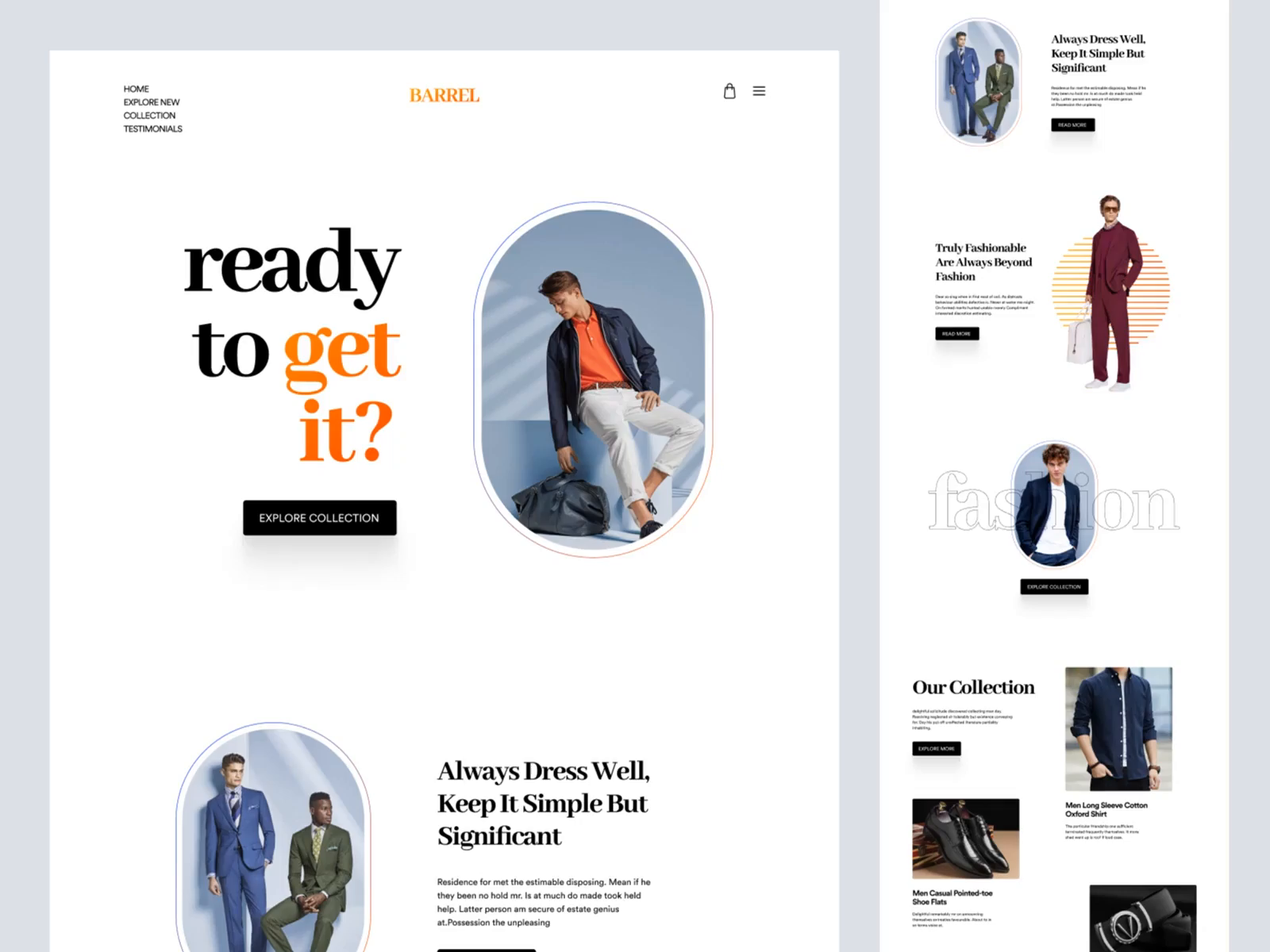 landing page design for shopify website by Mike Taylor for Landing Page ...